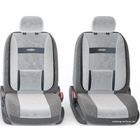 Комплект чехлов для сидений Autoprofi Comfort COM-1105 (темно-серый/светло-серый)