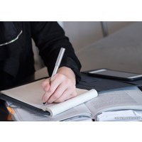 Интеллектуальный блокнот Wacom Bamboo Spark с карманом для гаджетов [CDS600G]