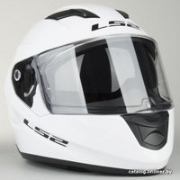 Мотошлем LS2 FF320 Solid (M, white)