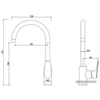 Смеситель RedBlu Origin Balance 790720000
