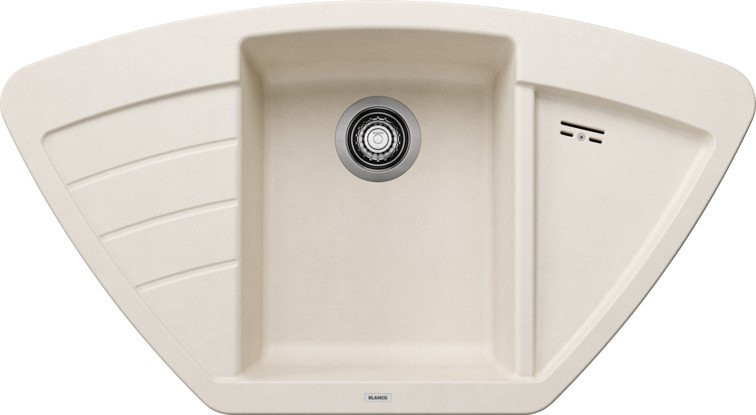 Кухонная мойка Blanco Zia 9 E 527212 (мягкий белый)