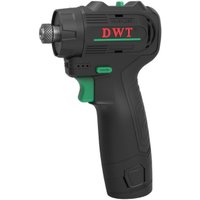 Дрель-шуруповерт DWT ASCP-12 DN-2 (с 2-мя АКБ)