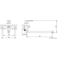 Смеситель Vieir V073542-C