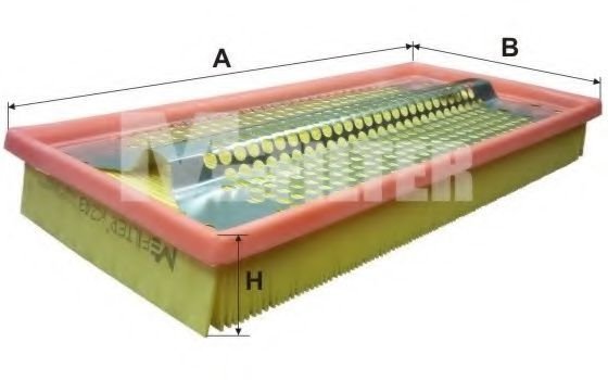 

Воздушный фильтр Mfilter K249