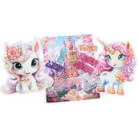 Алмазная мозаика  MultiArt Кристальная мозаика фигурная Единороги CRYSTFIG-114799