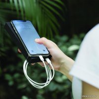 Внешний аккумулятор Native Union Jump+ Wireless Powerbank 12000mAh (серый)