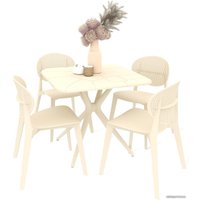 Обеденная группа Sheffilton SHT-DS193 (бежевый)