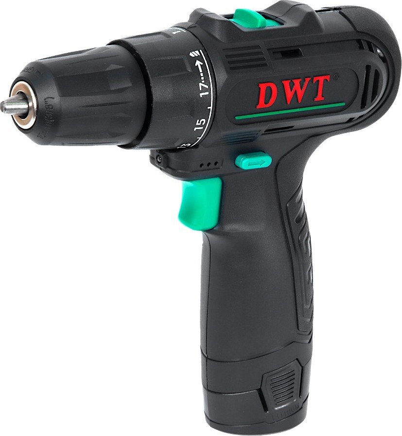 

Дрель-шуруповерт DWT ABSP-12 NF-2 BMC (с 2-мя АКБ, кейс)
