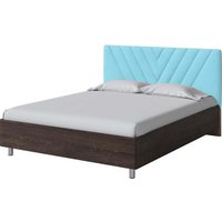 Кровать PROxSON Ora 160x200 (дуб кантербери/Teddy 028 морозная свежесть)