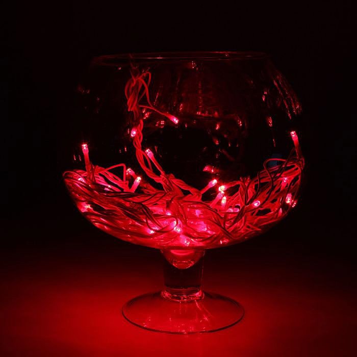 

Новогодняя гирлянда Luazon Метраж Led-100 (10 м, красный) [1080034]