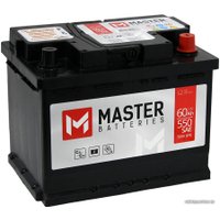Автомобильный аккумулятор Master Batteries L+ (60 А·ч) в Бресте