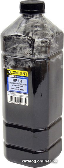 Тонер Content Универсальный для HP LJ 1010/1200/1160/4000/5000 1 кг