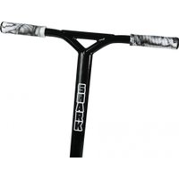 Трюковый самокат Ateox Shark 2024 (черный/белый)