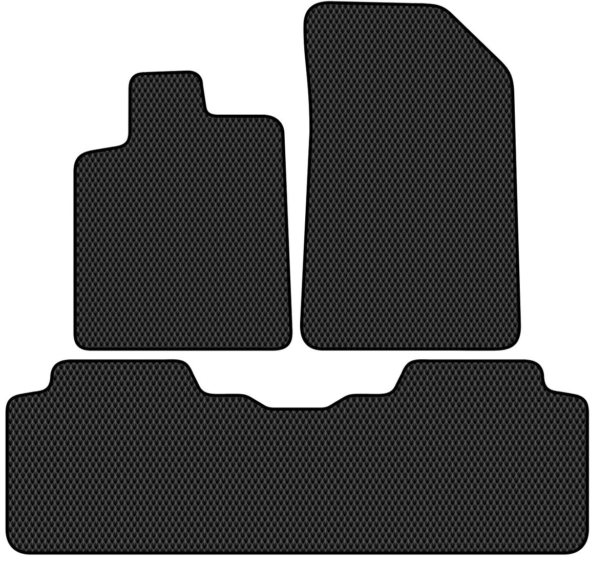 

Комплект ковриков для авто Alicosta Citroen C5 I (хэтчбэк / X40) 2001 - 2008 (черный, ромб)