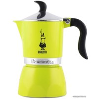 Гейзерная кофеварка Bialetti Fiammetta (3 порции, лайм)