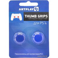 Накладки для стиков Artplays Thumb Grips для PS4 (2 шт., синий)