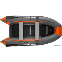 Моторная лодка Roger Boat Hunter Keel 3500 (малокилевая, графит/оранжевый)
