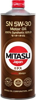 

Моторное масло Mitasu MJ-101 5W-30 1л