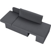 Тахта Олмеко Шони (велюр Parma 27 темно-серый)