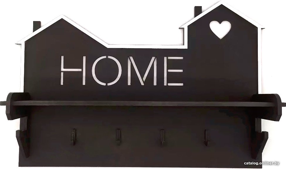Ключница настенная Lazer_bobr Home (черный 065)