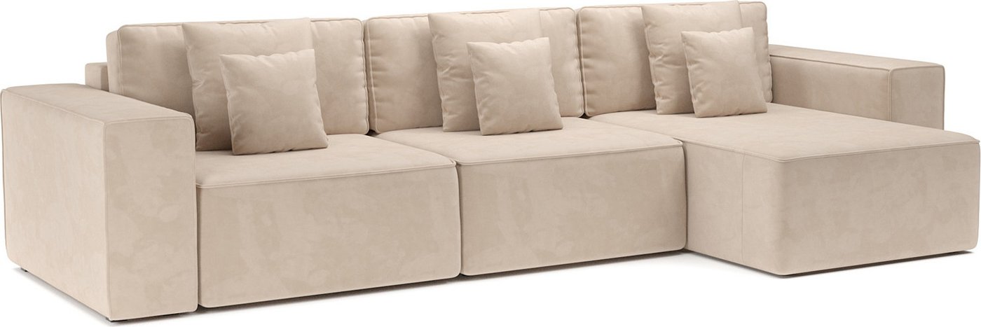 

Угловой диван Мебель-АРС Фессалия правый угол (Vivaldi бежевый)