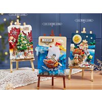 Конструктор LOZ Новогодняя картина 1282_MK
