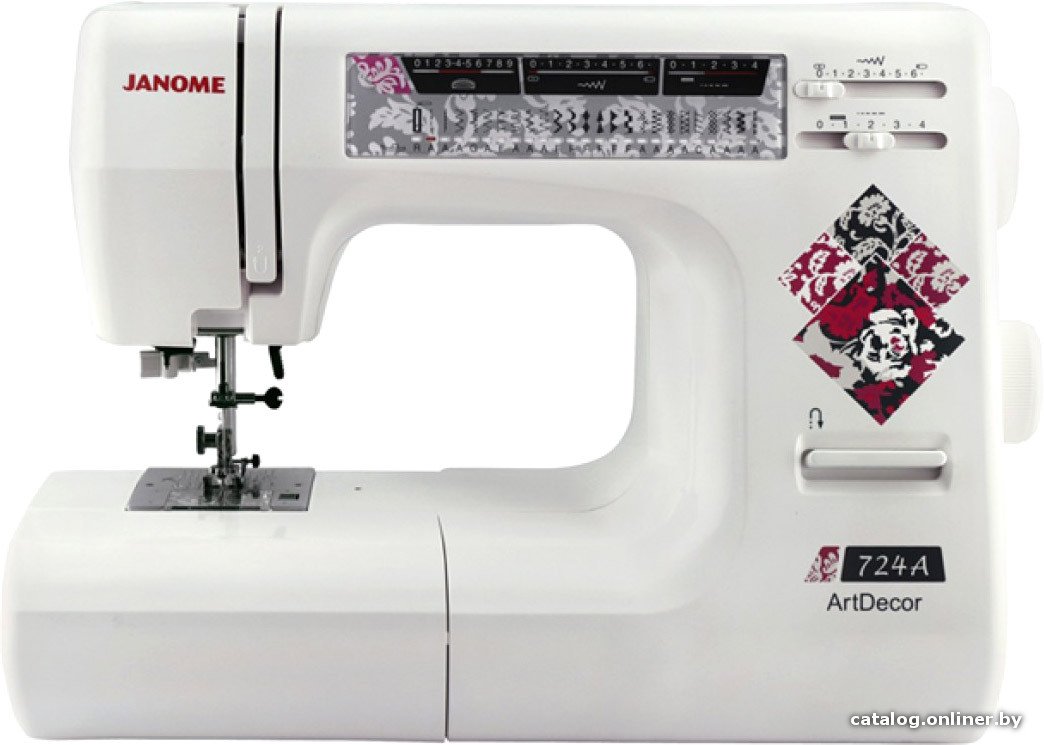Электромеханическая швейная машина Janome ArtDecor 724A