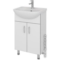  Какса-А Тумба под умывальник Грей 50 (белый)