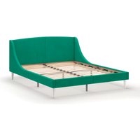 Кровать MONOFIX Лотти 160x200 (микровелюр/зеленый)