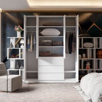 Шкаф распашной Диприз Марм Д.70041.1 (белый)