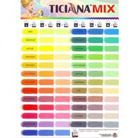 Колеровочная краска Ticiana Микс универсальный 0.08 л (коралловый)
