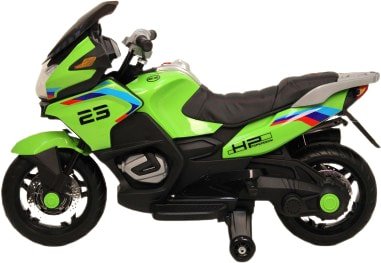 

Электромотоцикл RiverToys H222HH (зеленый)