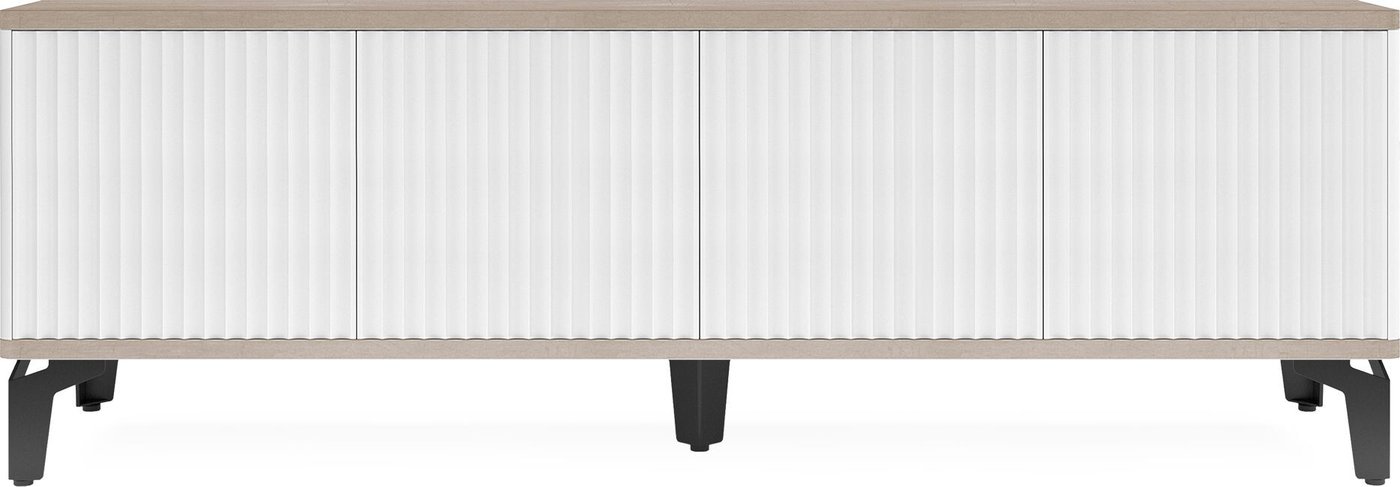 

Тумба Shtabe Royal 5047 эко (макиато-черный)