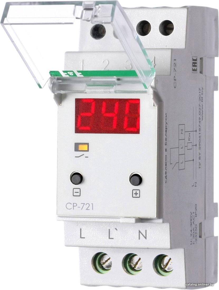 Реле напряжения Евроавтоматика F&F CP-721 EA04.009.003