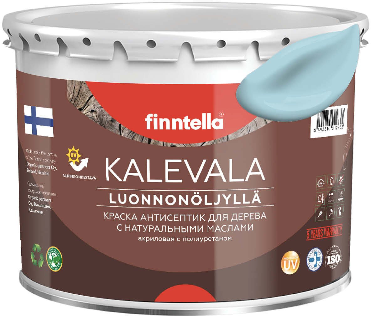 

Краска Finntella Kalevala Taivaallinen F-13-1-3-FL017 2.7 л (голубой)