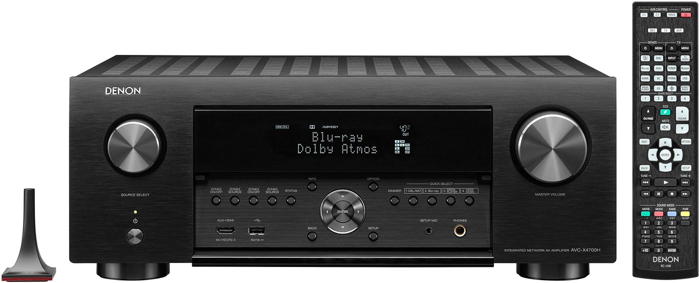 

AV ресивер Denon AVC-X4700H (черный)