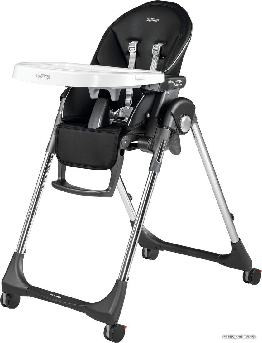 Высокий стульчик Peg Perego Prima Pappa Follow me (hi-tech licorice)