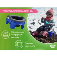 Дорожный горшок Roxy Kids HandyPotty 3 в 1 HP-255DBG (синий/графит) в Витебске