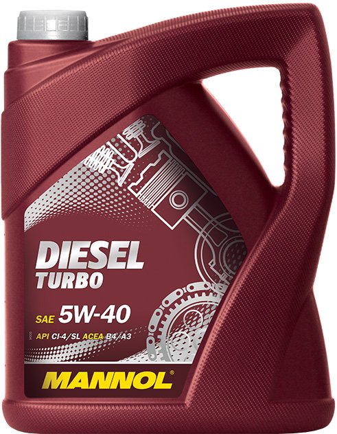 

Моторное масло Mannol DIESEL TURBO 5W-40 5л