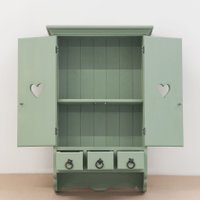 Шкаф-витрина Диприз Прованс Д.73006.2 (зеленый) в Солигорске