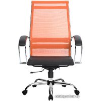 Офисное кресло Metta SK-2-BK Комплект 9, Ch ов/сечен (пластиковые ролики, оранжевый)