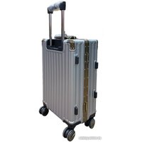 Чемодан DoubleW E087# (S, темно-серый)