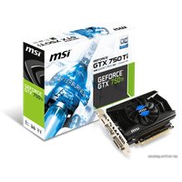 Видеокарта MSI GeForce GTX 750 Ti 1GB GDDR5 [N750TI-1GD5/OC]
