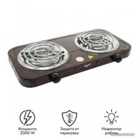 Настольная плита Atlanta ATH-1737 (коричневый)