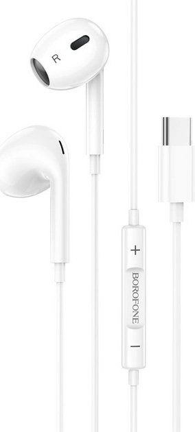 

Наушники Borofone BM80 Max USB Type-C (белый)