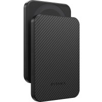 Внешний аккумулятор Pitaka Aramid Fiber Magnetic (черный/серый)