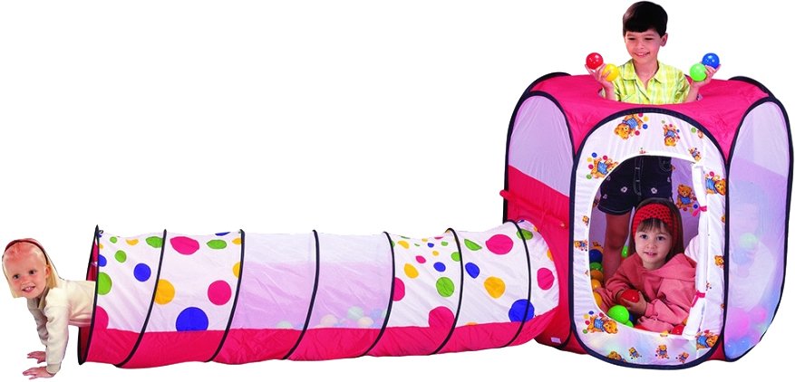 

Игровая палатка Calida Дом Шестигранник+туннель