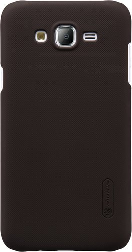 Чехол для телефона Nillkin Super Frosted Shield для Samsung Galaxy J5 2016 (коричневый)