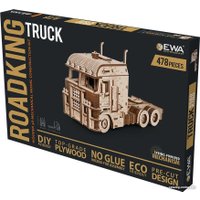 Сборная модель Eco-Wood-Art Тягач Король дорог