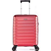 Чемодан-спиннер Verage Crust 17106-1+ 55 см (красный кардинал)